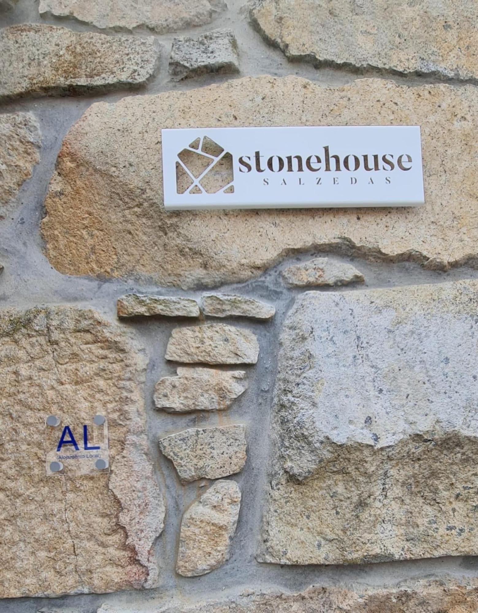 Stone House Villa Salzedas Bagian luar foto
