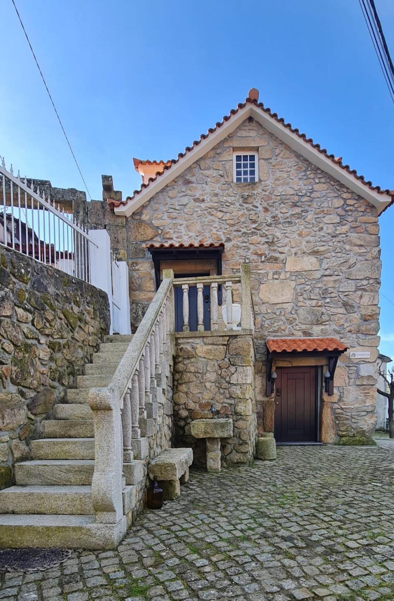 Stone House Villa Salzedas Bagian luar foto